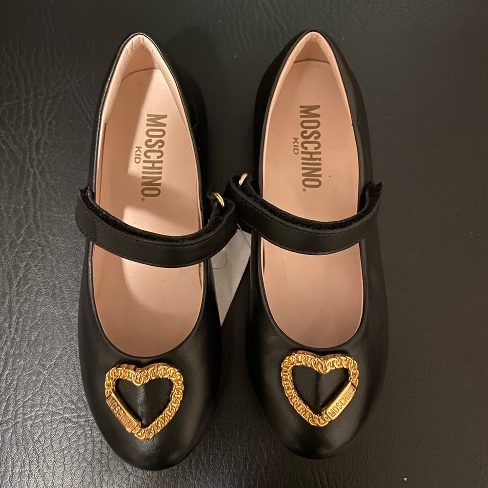 New Moschino girls shoes